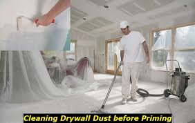 To Clean Drywall Dust Before Priming