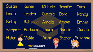 Girl Names 250 Most Popular Baby Girl Names With Meaning