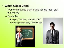 The white collar worker is a staple of the work com, but can be found in any work of fiction that requires office scenes. Cost And Factors Of Production Ppt Download