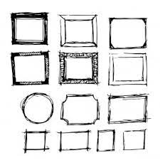 hand drawn frame png transpa images