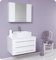 Our selection includes all types of furniture available in a variety of sizes, designs, styles and finishes so you can get an organized bathroom that expresses your individual style. 32 White Modern Bathroom Vanity With Faucet And Linen Side Cabinet Option