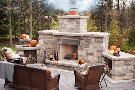 Shop our top selection of wood burning & gas outdoor fireplaces today! Outdoor Fireplace Kit Wood Burning Home And Outdoor Magazine Outdoor Stone Fireplaces Backyard Fireplace Outdoor Gas Fireplace