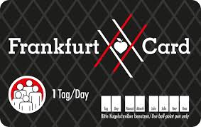 frankfurt card 1 day print home group