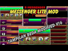 Bbm2 mod versi 2.9.0.51 tema gray orange terbaru(clone). Messenger Lite Mod Versi Lama Full Background Youtube
