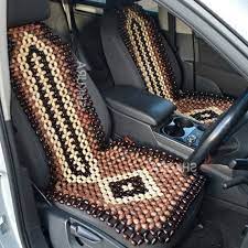 2 Pcs Beaded Car Seat Cover Massage
