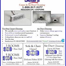sears carpet cleaning air duct