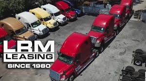 Don't worry about your credit score; Lrm Leasing 100 No Credit Check Semi Truck Leasing Youtube
