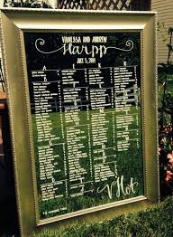 Mirror Seating Chart In 2019 Seating Chart Wedding Mirror