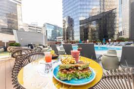 patio outdoors in uptown charlotte