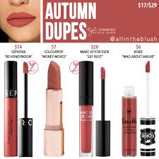 kylie cosmetics autumn liquid lipstick