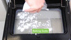 baking soda for stubborn oven stains