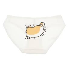 Buy Japanese Style Shiba Inu Print Women's Cotton Panties Underwear Briefs  at affordable prices — free shipping, real reviews with photos — Joom