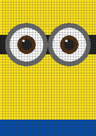 Despicable Me Minion Chart Graph And Row By Row Written