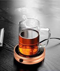 glass cup electric heating mug mat