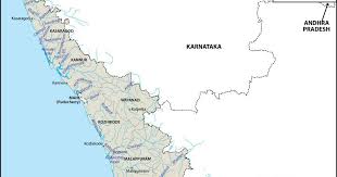 Roads, highways, streets and buildings on satellite photos. Rivers Of Kerala Part I Psc Arivukal