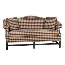 83 Inch Classic Camelback Sofa