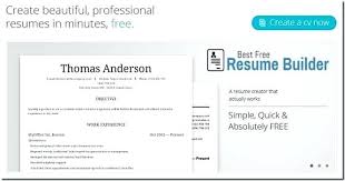 Creating A Free Resume Best Free Resume Builder Online