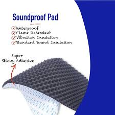 1pc car soundproof triangle foam pad