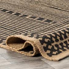 hand woven jute area rug taal02a