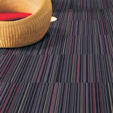 pp striped carpet tiles for home