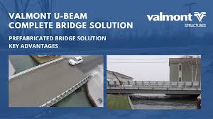valmont u beam bridges galvanized