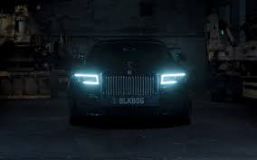 Rolls Royce Black Badge Ghost 2022 4k
