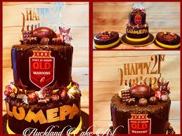Super cool 21 st birthday cakes ideas for boys and girls 21st Birthday Cakes Male Auckland Cake Art