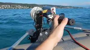 diy electric outboard final tests