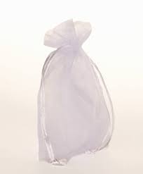 organza bag large packed as a 10 pack