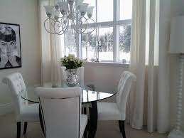 Dining Room Round Table Glass Top