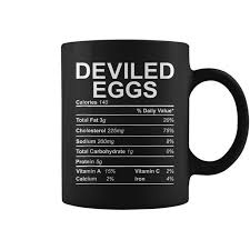 deviled eggs nutrition facts coffee mug