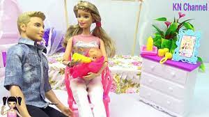 Đồ chơi trẻ em Bé Na Nhật ký Búp bê Barbie & Ken tập Chăm con Lucy Baby  Doll Kids toy - Video Dailymotion