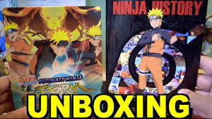 Naruto Shippuden Ultimate Ninja Storm Legacy Unboxing - YouTube