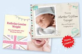 Online Baby Announcements Birth Announcement Cards Personalise Print