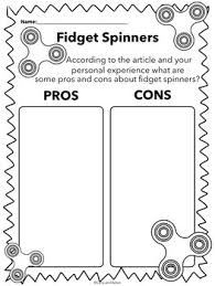 Persuasive Writing Should Fidget Spinners Be Allowed In The