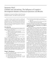 pdf children and advertising the