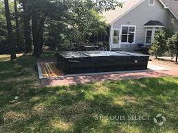 Outdoor Hot Tub And Vault Construction
