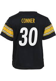 James Conner Outer Stuff Pittsburgh Steelers Boys Black Gameday Jersey Football Jersey 133400565