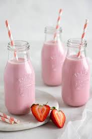 Easy Homemade Strawberry Milk For One