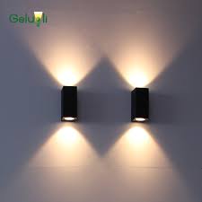 Speaking of saving energy, consider outdoor led lighting options. Outdoor Lighting Indoor And Outdoor Led Cob Wall Light Balcony Corridor Wall Lamp Stair Up Down Wall Sconce Big Offer 90c0 Cicig