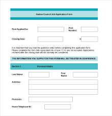Application Form Templates 10 Free Word Pdf Documents Download