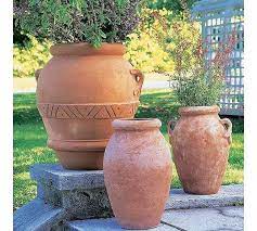 Italian Terracotta Classic Urn Vase