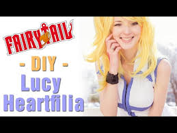 diy easy cosplay lucy heartfilia