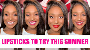 summer lipsticks for brown skin