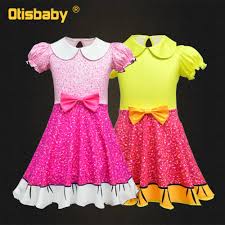 Us 5 21 24 Off Lol Dress For Girls Kids Floral Christmas Dress Childrens Party Costume Cute Infant Girl Clothes 2 3 4 5 6 7 8 9 10 Years Girl In