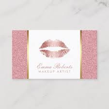 makeup artist rose gold glitter lips