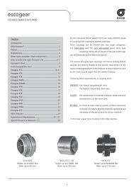 Fst Flexible Gear Couplings Technical Catalogue Pages 1