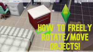 how to freely rotate and move objects