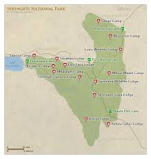 How to experience east africa s annual great migration. Serengeti National Park Map Serengeti National Park