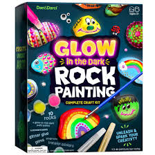 getuscart kids rock painting kit